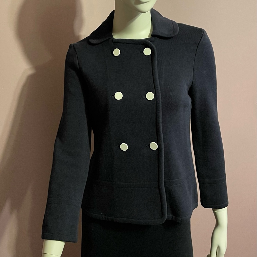 Tory Burch Navy cropped jacket